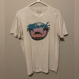 Vintage Columbia Miami T
